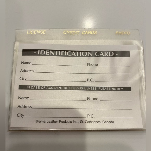 NWOT Brama Handmade Canada Deerskin Tooled Leather Wallet - Picture 5 of 14